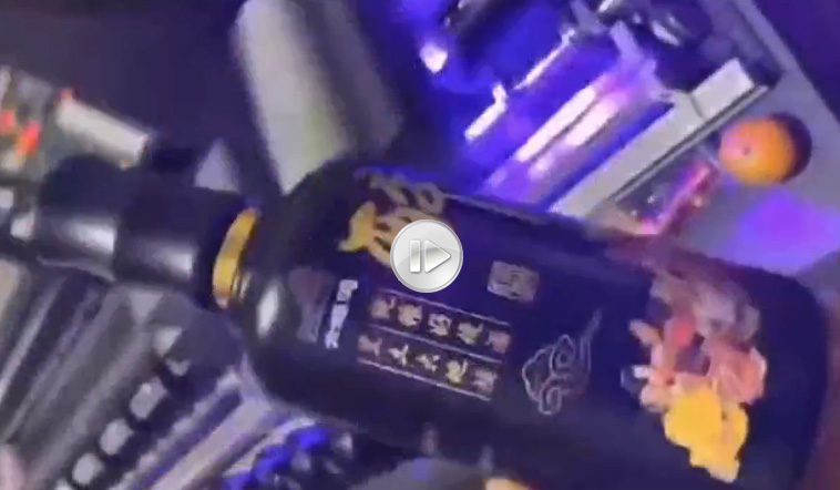 圓柱體打印視頻，酒瓶打印視頻，化妝品打印視頻